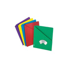 Pendaflex Essentials Letter Slash Pocket Project Folders, Assorted, 25 Pack-Slash pocket project folders offer a cutaway front for instant access