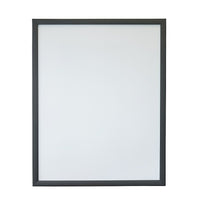 Eddie's Hang-Up Display Ltd. Snap Frame Poster Holders - Black Aluminum - 22" x 28" - 10 Pack-Snap frame aluminum poster holder
