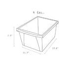 Storex Recycling Bin - Letter size-Ideal for recycling newspapers, office paper, pop cans, and more