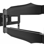 Kanto R300 Recessed In-Wall Full Motion Low Profile TV Mount for 32-inch to 55-inch TVs-90 degree of swivel in either direction, depending on screen size