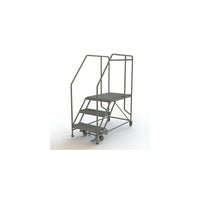 Tri-Arc Mobile Work Platform, 3 Step, 30" x 35" (WLWP132436SL)-Frame Material: Steel