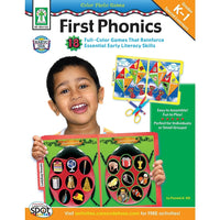eBook: Key Education 804102-EB Color Photo Games: First Phonics - Grade K - 1-You will receive two emails: one confirming your entire order, and one with a "Download Software" buttonYou can download immediately or return to your email to download later
