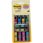 Post-it Mini Flags Value Pack, 1/2" x 1-3/4", 8 Colours, 328 Pack-Pinpoint exact places for edits or action points