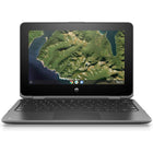 HP - Chromebook X360 11,6" 2-en-1 tactile ordinateur portable reconditionné - Intel Celeron N4000 - 32 Go EMMC - 4 Go RAM - Chrome OS - Gris-Conception polyvalente 2 en 1 : le HP Chromebook x360 est doté d'une charnière à 360 degrés, vous permettant de l'utiliser comme un ordinateur portable traditionnel ou de le basculer en mode tablette pour plus de flexibilité dans votre façon de travailler et de jouer