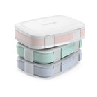 Bentgo Bento Fresh Lunch Box Set - 3-Meal Prep Pack - Versatile Compartment-Dishwasher Safe Tray: The easy-to-clean compartment trays are top-shelf dishwasher safe.