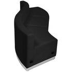 Flash Furniture HERCULES Alon LeatherSoft Reception Configuration, 3 Pieces, Black-Features: