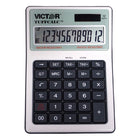 Victor 99901 TUFFCALCTM Water/Shock Resistant Desktop Calculator-Extra Large 12 Digit Angled LCD Display