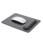 General Supply Goods + Co Vegan Leather Mousepad with Magnetic Wrist Rest - Gravity Grey-Sturdy construction