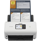 Brother ADS-3300W Wireless High-Speed Desktop Scanner for Small Office & Home Office Professionals-Mobile and wireless/wired Ethernet network connectivity