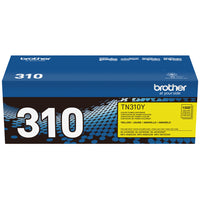 Brother TN310 Standard-Yield Yellow Toner Cartridge-Yellow toner produces vivid, colourful documents