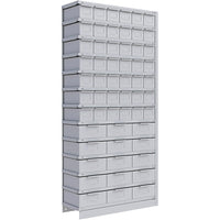 Metalware RK891 Boltless Shelving Unit, 13-Shelves, 36" x 12" x 76", Light Grey-Adjustable shelving system that provides high strength, yet economical storage capacity for your needs
