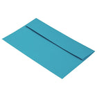 JAM Paper A10 Invitation Envelopes, 6 x 9.5, Brite Hue Blue Recycled, 100 Pack (95443g)-Closure: Gum