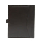 Ashlin Hough Refillable Medium Journal, Black-Tab and button closure for ease of use and storage