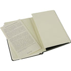 Moleskine Classic Black Hard Cover Pocket Plain Notebook, 3-1/2" x 5-1/2"-Plain format
