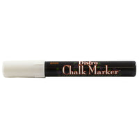 JAM Paper Marvy Uchida Liquid Chalk Markers Erasable Dustless - Broad Point - White-These versatile Chalk Markers can be used on any non-porous surface such as: Whiteboards, Lightboards, Chalkboards, Windows, Windshields, and more!