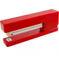 JAM Paper Modern Desk Stapler, Red-Red Stapler