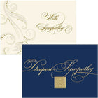 JAM Paper Blank Sympathy Card Set, Sympathy Assortment, 25 Pack (526AOA002WB)-Assortment of 5 Designs