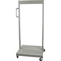 Kleton Mobile Tilt Bin Racks - Cart Only, Double-Sided, 26-1/4" W x 22" D x 57-1/2" H-Depth: 22"