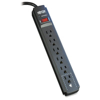 Tripp Lite TLP606B 6-Outlet 790 J Surge Protectors-Can be used for powering PC systems