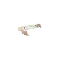 Ashley Productions Clear View Self-Adhesive Large Name Plate Pocket 4.75" x 19", 2 Pack-Theme/design: Teaching resources