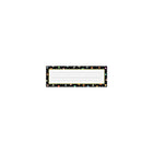 Creative Teaching Press, Infant - 6th Grades Name Plate, Dots On Black, 216 Pack (CTP4499)-Theme/design: Dots on black