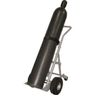 Four-Wheel Cylinder Hand Trucks, MK817, Single Cylinder Hand Truck-Dimensions L" x W" x H" - 19 x 21 x 47