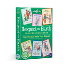 eeBoo Respect the Earth Conversation Cards/How You Can Help Your Planet-48 cards inspire conversation with kids about responsibility and values