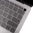JCPal - Protecteur de clavier FitSkin transparent pour MacBook Air 13 po (2018 à 2019)-Matériaux écologiques