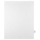 Mark Maker Legal Exhibit Index Tab White Single Tabs, 1/15th Cut, Letter Size, No Holes, Number 118, 25 Pack-White Single Tabs, 1/15th Cut