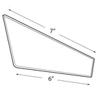 Azar Displays Clear Divider, 12 Pack (52DIV)-Divider