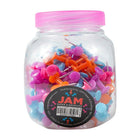 JAM Paper Push Pins, Assorted Jar of Pushpins, 150 Pack (22433543B)-Quantity: 150 push pins
