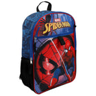 Bioworld 5-Piece Backpack Set - 16" H x 12" W - Spider-Man Logo Characters-Material: Made from a woven polyester fabric