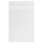 JAM Paper Enveloppe en cellophane avec fermeture auto-adhésive, 4 5/8 x 5 7/8 po, transparent, 100 paq.-Transparent