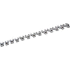 Gray Tools 13 Piece 3/8" Drive Metric, Mirror Chrome Open End, Crow foot Wrench Set, 10mm-24mm-Contains Sizes: 10, 11, 12, 13, 14, 15, 16, 17, 18, 19, 21, 22, 24mm.