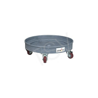 Zenith Safety Leak Containment Drum Dollies - 24.25" Dia. x 7.625" H - 1.5 Us Gal. Spill Cap.-Dimensions 24.25" dia. X 7.625" H