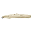 CorLiving UV and Wind Resistant Beach/Patio Umbrella, Warm White (PPU-610-U)-Warm White polyester canopy