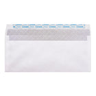 Hilroy Press-It Seal-It Boxed #10 Envelopes - 20 lbs - 4-1/8" x 9-1/2" - White - 45 Pack-Press-It Seal-It no lick closure