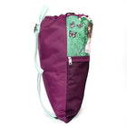 Louis Garneau Secret Garden Carry All Bag with Front Mesh Pocket-Adjustable shoulder straps, drawstring closing