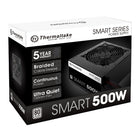 Thermaltake Smart 500 W Power Supply - 80+-Intel C6/C7 states ready