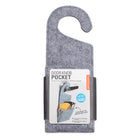 Kikkerland Door Knob Pocket-Dimensions: 4.16"L x 0.79"W x 11.22"H