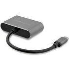 StarTech - Adaptateur USB-C vers VGA et HDMI, 2-en-1, 4K 30Hz, gris spatial (CDP2HDVGA)-Prise en charge des applications exigeantes en ressources avec des résolutions UHD jusqu’à 4K 30Hz