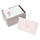 Mara-Mi Thank You Notes - 3.5" x 5" - Assorted Sentiments - 50 Pack-5 sentiment designs, 10 of each colour