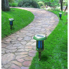 Bite Shield Solar-Powered Zapper Flying Insect Killer-Narrow gaps keep little fingers safe