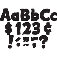 Teacher Created Resources Funtastic 4" Letters Combo Pack, Black, 624 Pack-Black