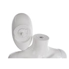 Can-Bramar PL Adult 2-in-1 Full Body & Headless Female Abstract Unbreakable Mannequin - 70"H - Glass Base -  Glossy White-Comes with a Ø 35 cm tempered glass base with a heavy-duty metal rod, ensuring stability
