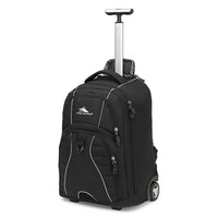 High Sierra Freewheel Backpack, Black-Black, 600D Polyester Square Ripstop