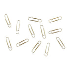 Staples Standard Paper Clips - Gold - 100 Pack-Smooth surface prevents snags and marks on papers