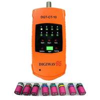 Digiwave 8 Way Coaxial Cable Mapper, 7.1" x 5.1" x 2.8", Orange-Test for Opens and Shorts