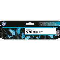 HP 970 Black Original Ink Cartridge (CN621AM)-Standard ink; up to 3000 pages