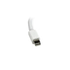 StarTech Mini DisplayPort to VGA Video Adapter Converter, White-No software or driver installation required, providing a simple plug and play solution